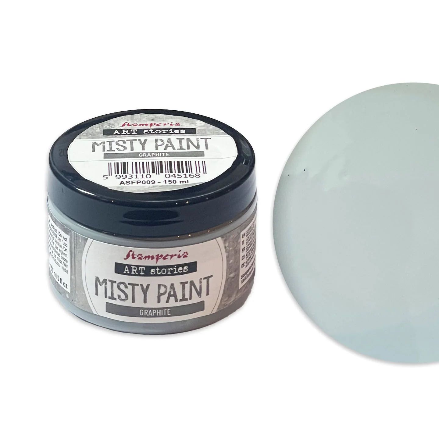 Stamperia - Misty Paint - 150ml - Graphite