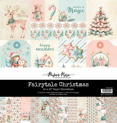 Paper Rose - Fairytale Christmas - 12&quot;x12&quot; Double-sided Paper Collection
