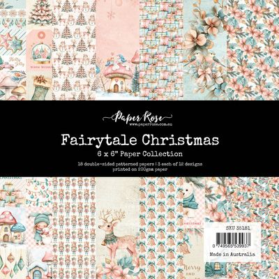 Paper Rose - Fairytale Christmas - 6&quot;x6&quot; Double-sided Paper Collection