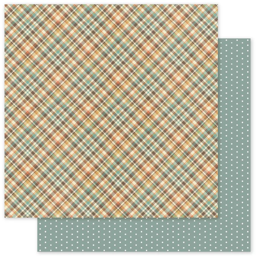Paper Rose - 12&quot;x12&quot; Double-sided Paper - Lakeside Memories Basics - D
