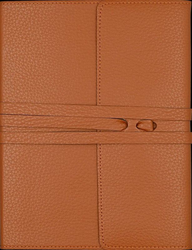 Peter Pauper Press - Lined Journals - Antique Vegan Leather Wrap Journal