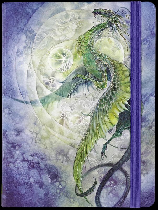 Peter Pauper Press - Lined Journals - 6-1/4&#39;&#39; x 8-1/4&#39;&#39; - Dragon