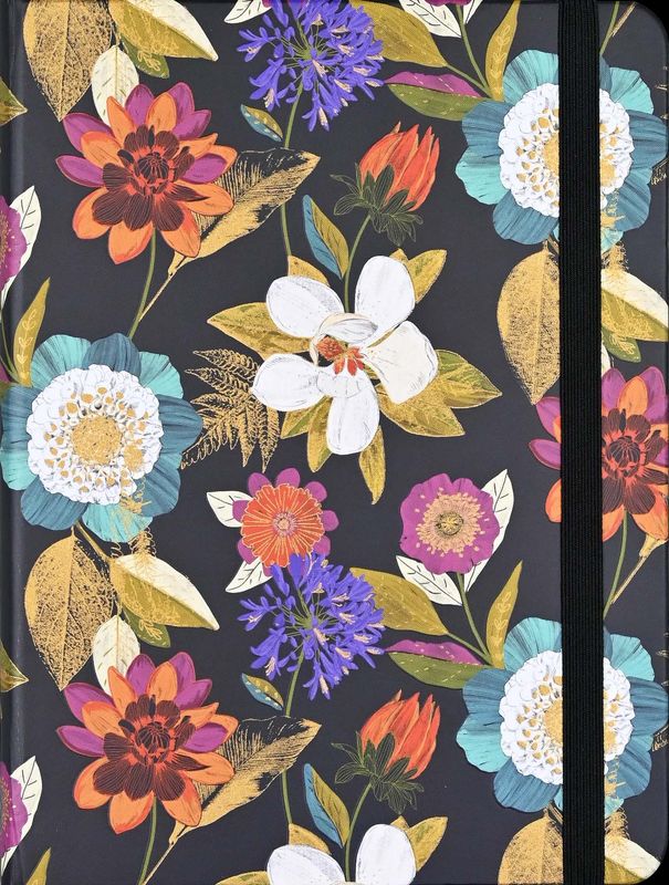 Peter Pauper Press - Lined Journals - 6-1/4&#39;&#39; x 8-1/4&#39;&#39; - Floral Elegance