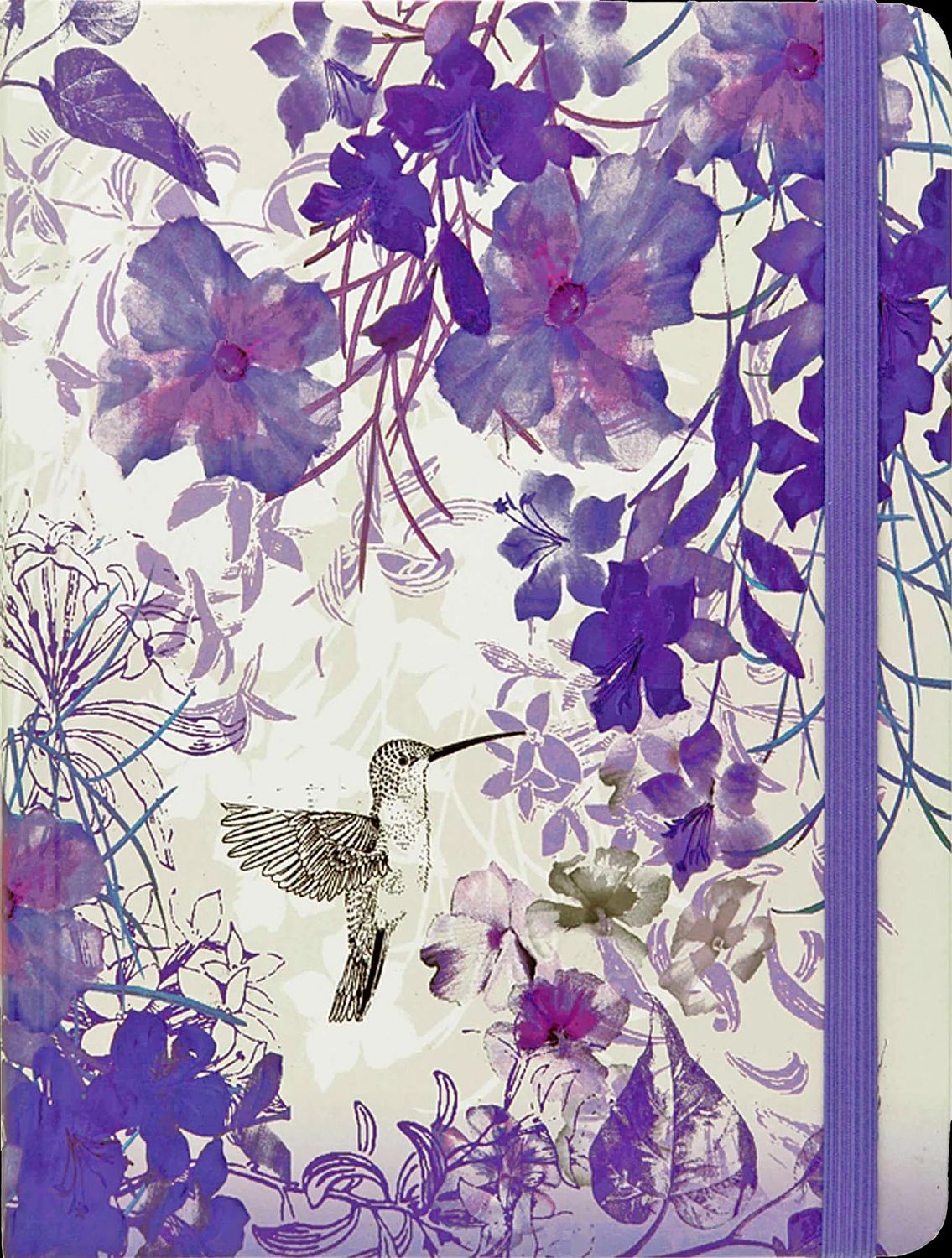 Peter Pauper Press - Lined Journals - 6-1/4&#39;&#39; x 8-1/4&#39;&#39; - Hummingbird