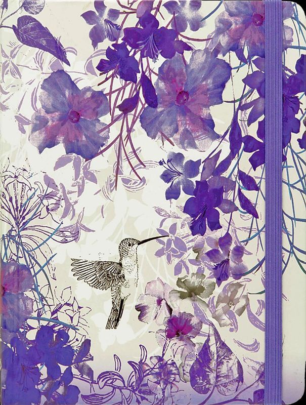 Peter Pauper Press - Lined Journals - 6-1/4&#39;&#39; x 8-1/4&#39;&#39; - Hummingbird
