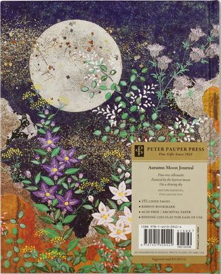 Peter Pauper Press - Lined Journals - 7-1/4&#39;&#39; x 9&#39;&#39; - Autumn Moon