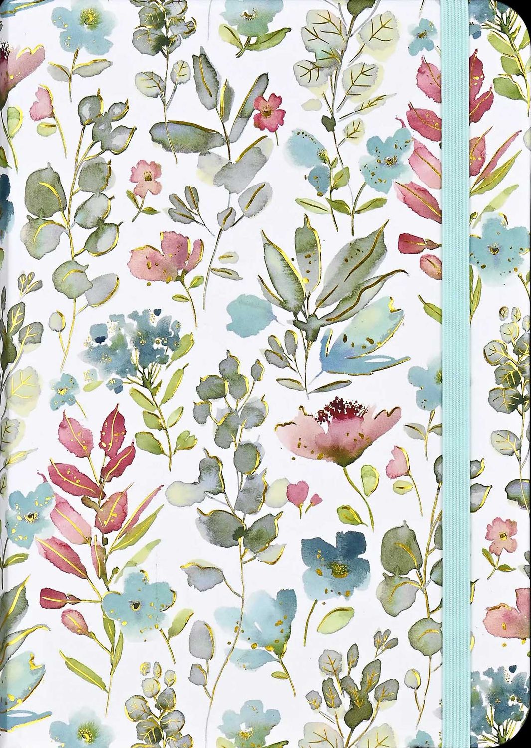 Peter Pauper Press - Lined Journals - 5&#39;&#39; x 7&#39;&#39; - Floral Watercolour