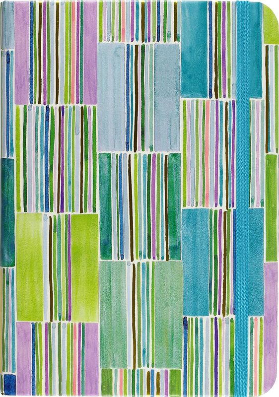 Peter Pauper Press - Lined Journals - 5&#39;&#39; x 7&#39;&#39; - Hampton Stripes