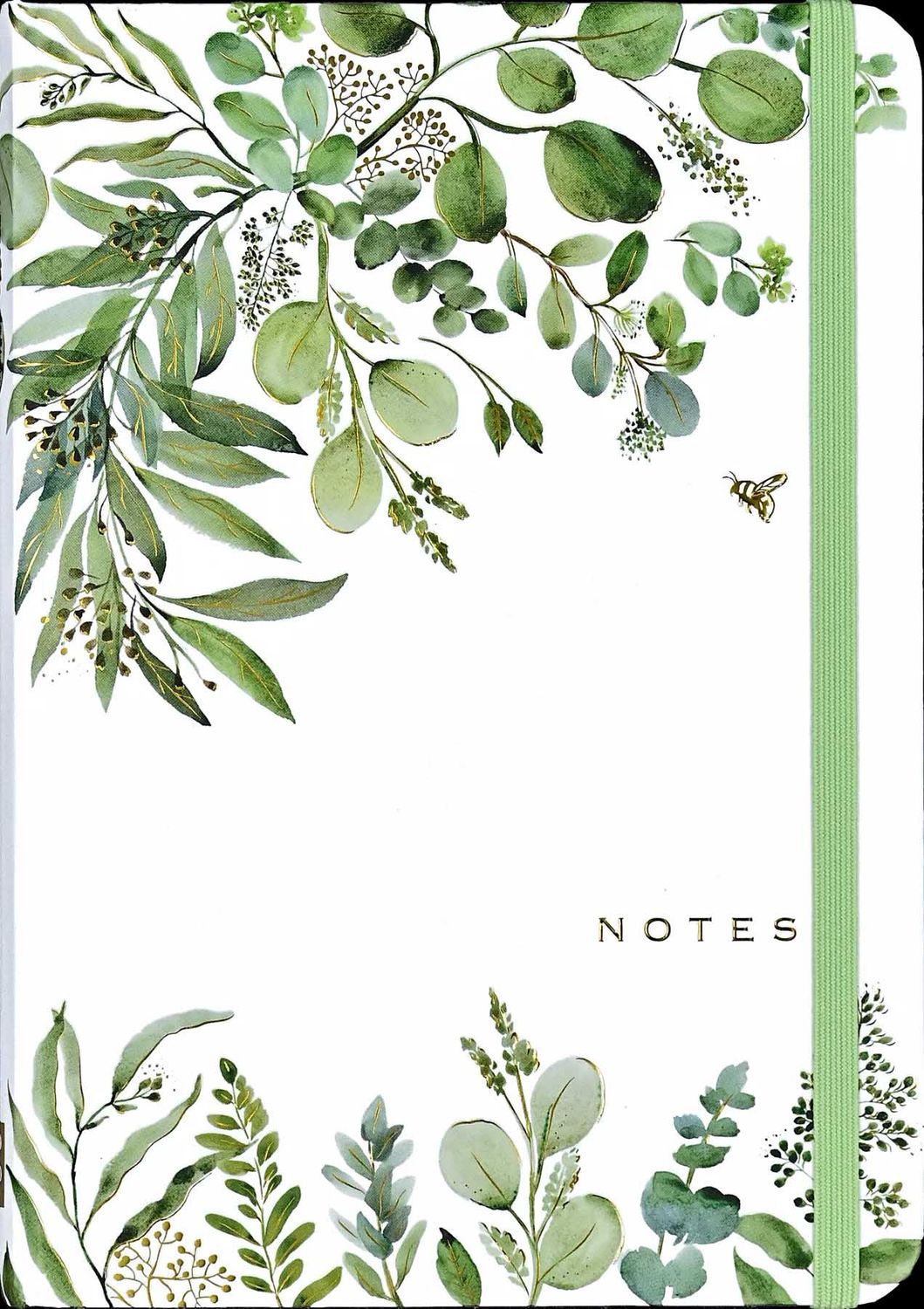 Peter Pauper Press - Lined Journals - 5&#39;&#39; x 7&#39;&#39; - Eucalyptus