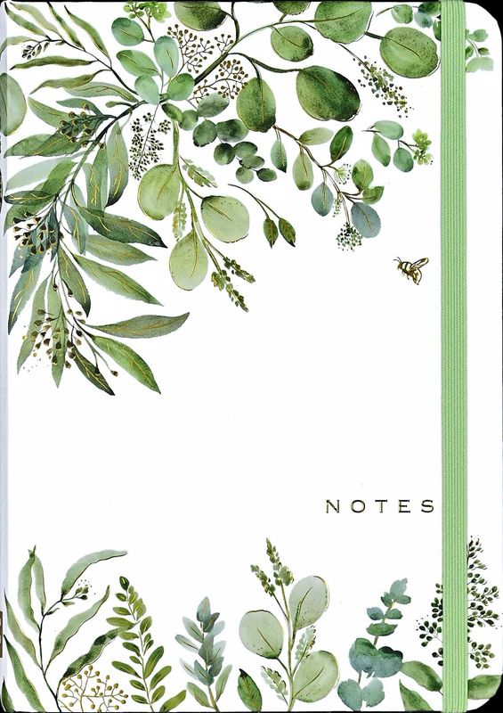 Peter Pauper Press - Lined Journals - 5&#39;&#39; x 7&#39;&#39; - Eucalyptus