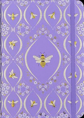 Peter Pauper Press - Lined Journals - 5&#39;&#39; x 7&#39;&#39; - Florentine Bees