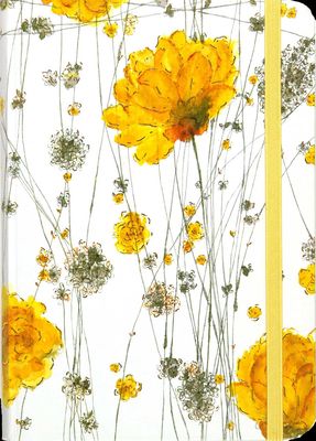 Peter Pauper Press - Lined Journals - 5&#39;&#39; x 7&#39;&#39; - Yellow Flowers