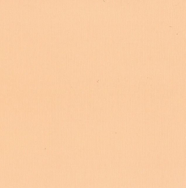 Couture Creations - 12&quot;x12&quot; Textured Cardstock - 216gsm - Soft Peach