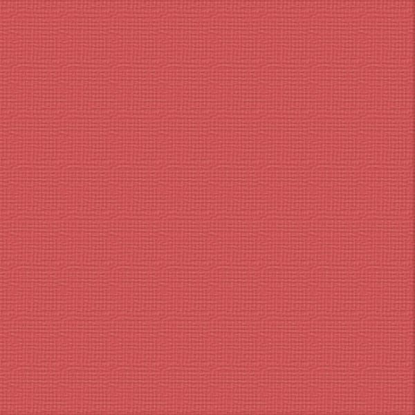 Couture Creations - 12&quot;x12&quot; Textured Cardstock - 216gsm - Blood Red