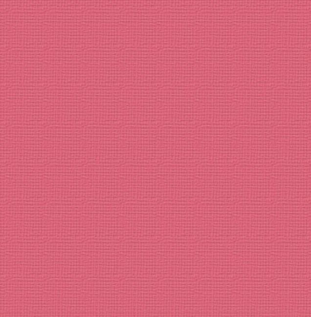 Couture Creations - 12&quot;x12&quot; Textured Cardstock - 216gsm - Bubblegum