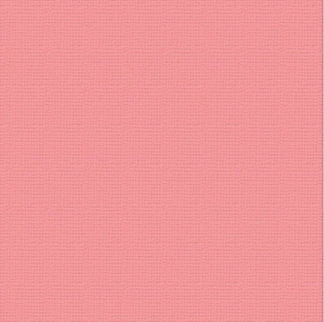 Couture Creations - 12&quot;x12&quot; Textured Cardstock - 216gsm - Strawberry Surprise