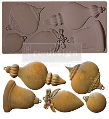 Prima Marketing - Décor Mould - 5&quot;x10&quot; - Bright Baubles