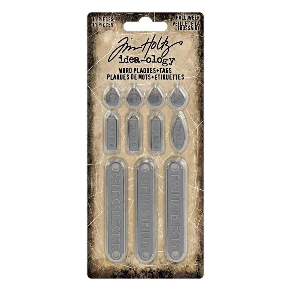 Tim Holtz - Idea-ology - Halloween - Word Tags