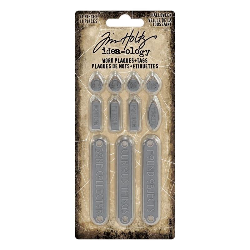 Tim Holtz - Idea-ology - Halloween - Word Tags