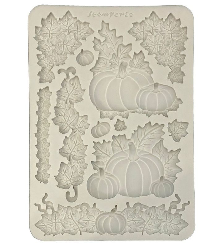 Stamperia - A5 Silicone Mould - Whispering Woods - Pumpkins