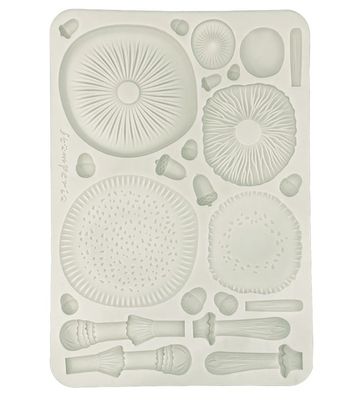 Stamperia - A5 Silicone Mould - Whispering Woods - Mushrooms 3D