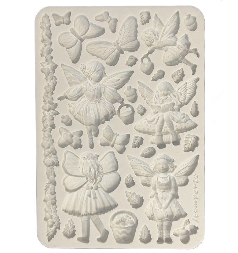 Stamperia - A5 Silicone Mould - Whispering Woods - Fairies