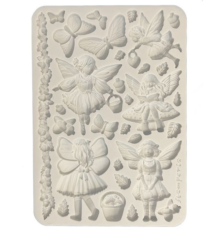 Stamperia - A5 Silicone Mould - Whispering Woods - Fairies