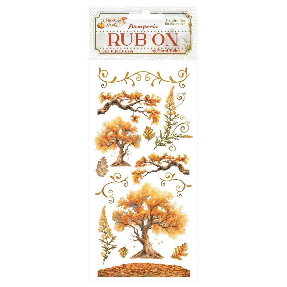 Stamperia - Whispering Woods - Rub-ons - Oak