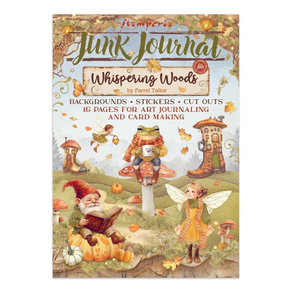 Stamperia - Whispering Woods - Junk Journal - Stickers - Cut Outs