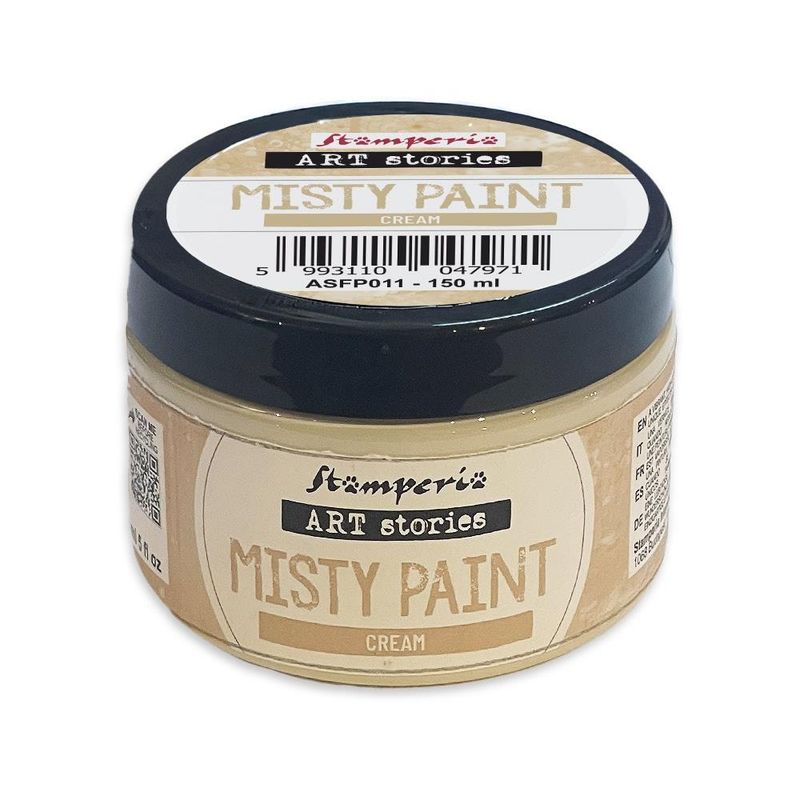 Stamperia - Art Stories - Misty Paint - 150ml - Cream