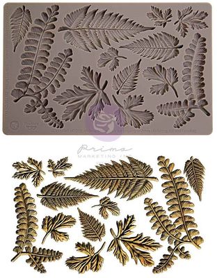 Prima Marketing - Finnabair - 5"x8" Silicone Moulds Fresh Foliage
