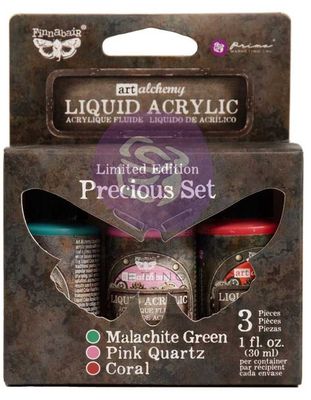Prima Marketing - Finnabair - Liquid Acrylics Set - Precious Set