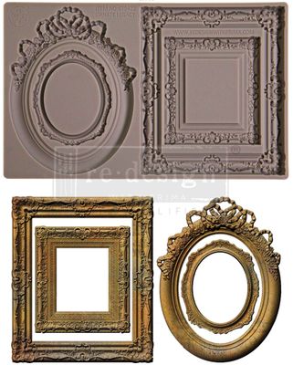 Prima Marketing - Decor - 5&quot;x8&quot; Silicone Moulds  - Ornate Legacy