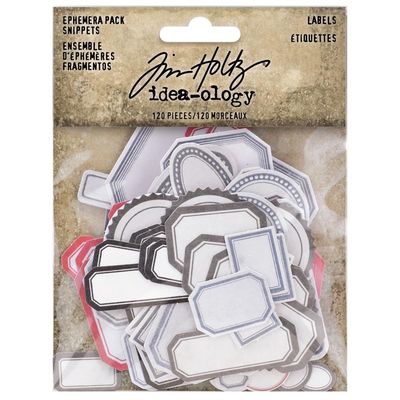 Tim Holtz - Idea-ology - Ehemera Pack - Labels