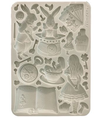 Stamperia - A5 Silicone Mould - Alice in Christmas