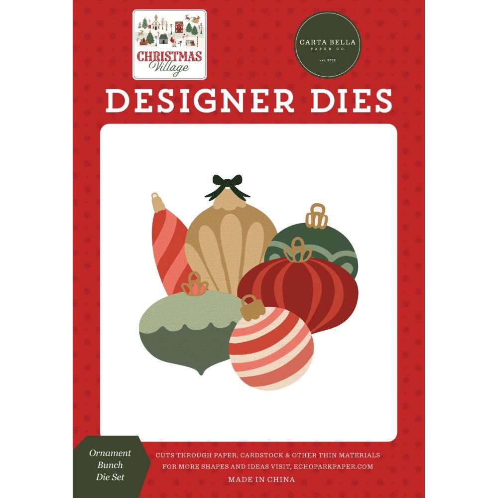 Carta Bella - Metal Dies Set - Ornament Bunch
