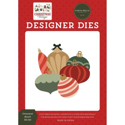 Carta Bella - Metal Dies Set - Ornament Bunch
