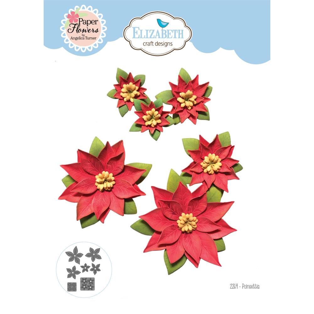 Elizabeth Craft Designs - Metal Die Set - Poinsettia