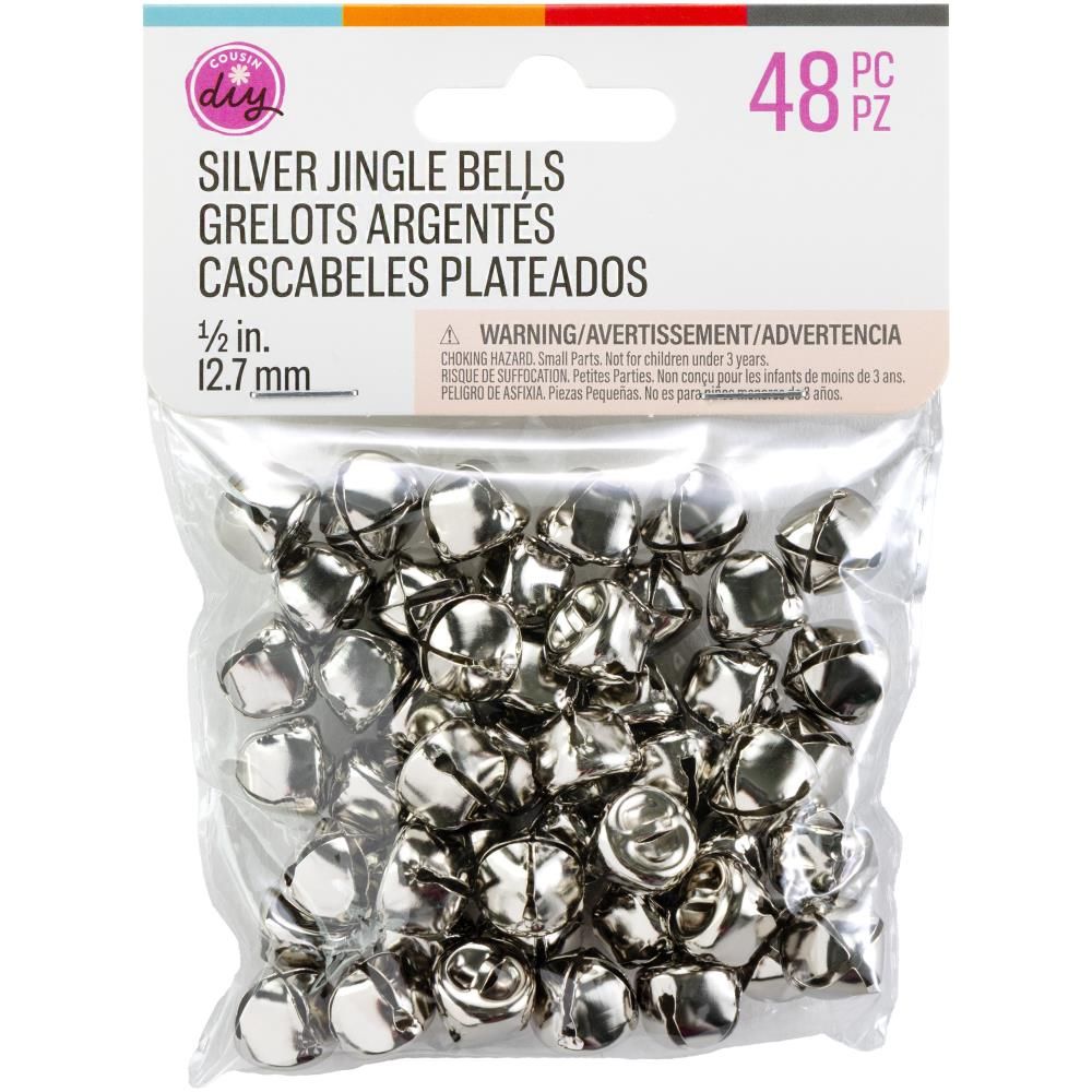 Cousins - Jingle Bells - Silver - 1/2"