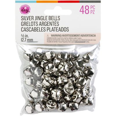 Cousins - Jingle Bells - Silver - 1/2&quot;