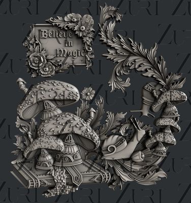 Zuri Design - Silicone Moulds - Believe in Magic