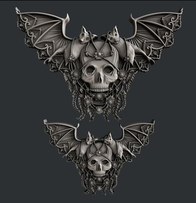 Zuri Design - Silicone Moulds - Bat King - Small
