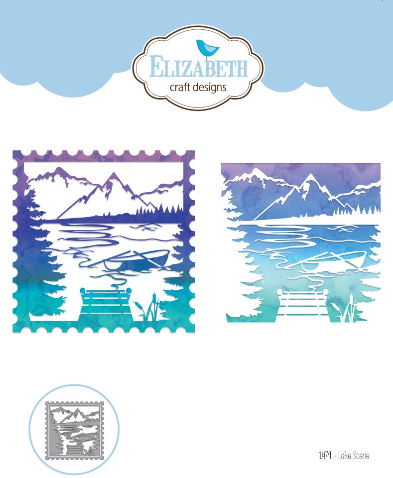 Elizabeth Craft Designs - Metal Die - Lake Scene