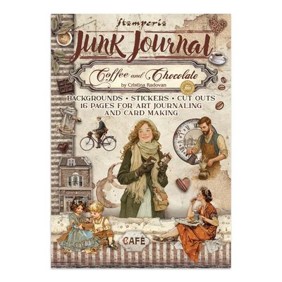 Stamperia - Coffee and Chocolate - Junk Journal Sticker, Cut Outs and  Backgrounds
