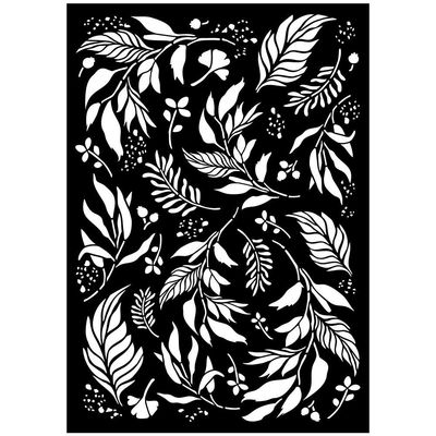 Stamperia - Art Stories - Big A3 Stencil - Leaves