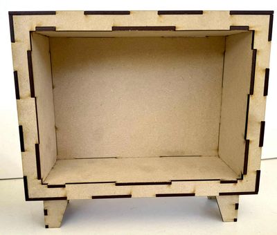 Dusty Attic - Project - MDF Shadow Box #3 (Art of Travel)