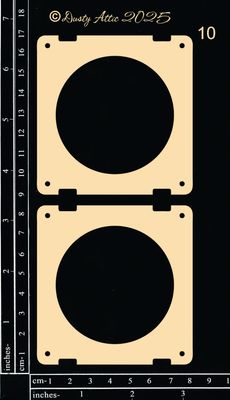 Dusty Attic - Chipboard - Steampunk/Industrial - Specimen Slides #10