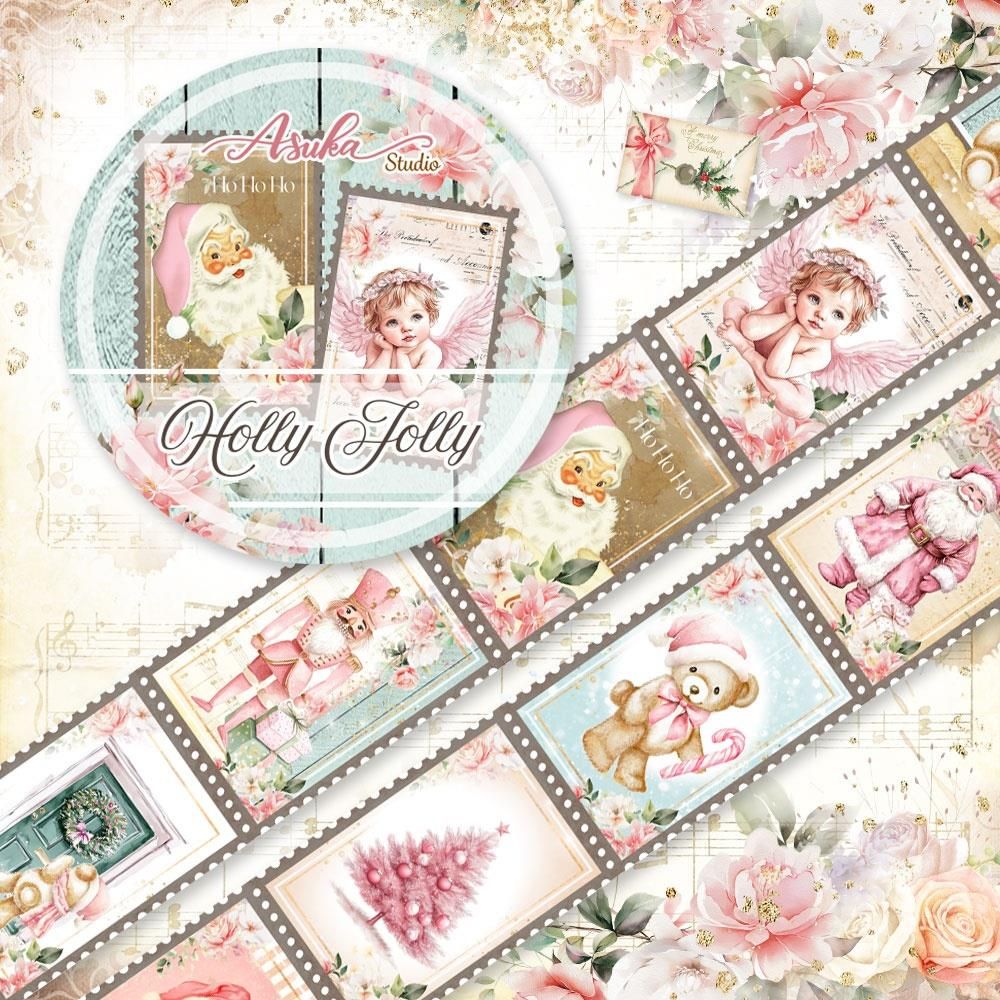 Asuka Studio - Holly Jolly -  Washi Tape