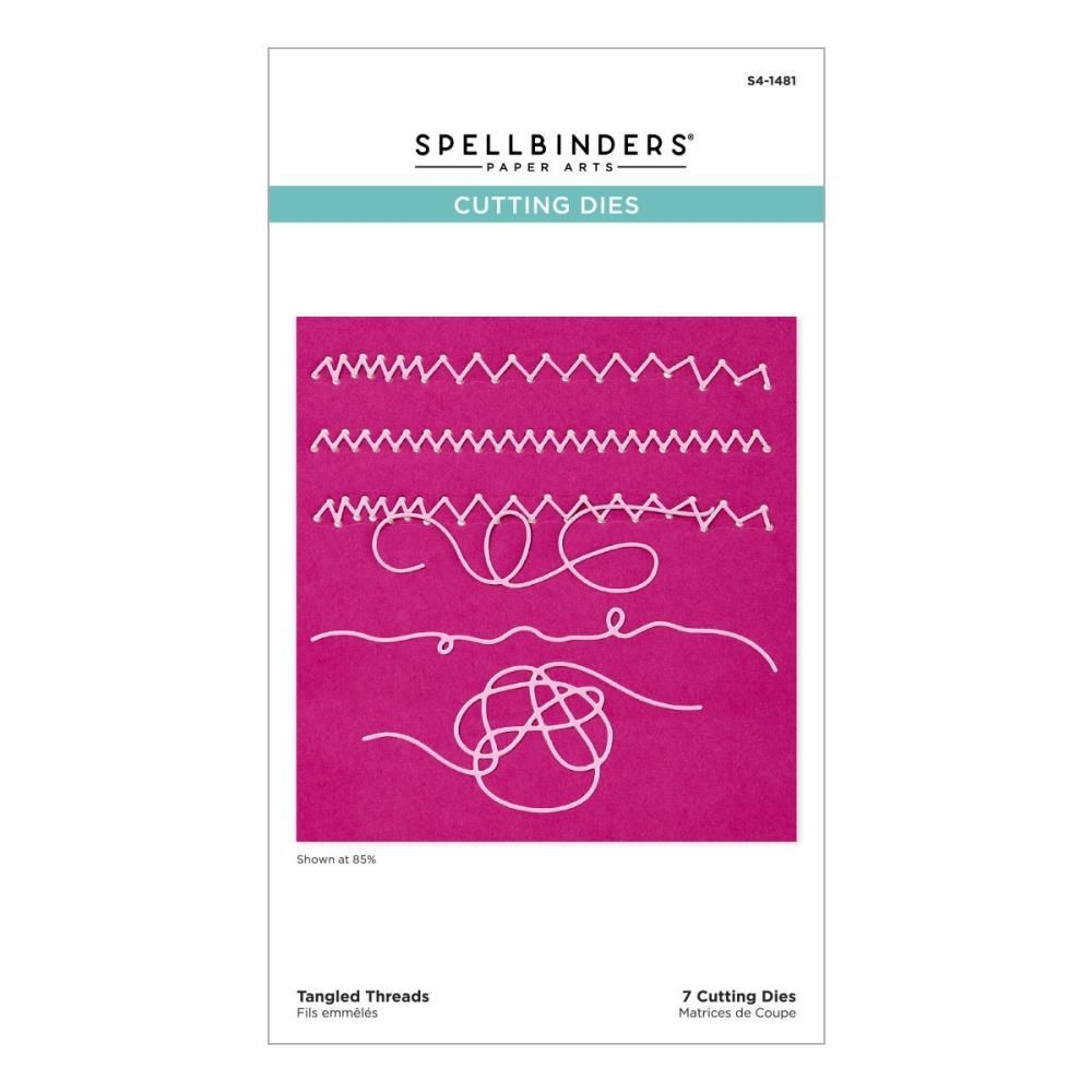 Spellbinders - Etched Die - Tangled Threads