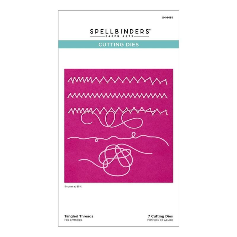 Spellbinders - Etched Die - Tangled Threads